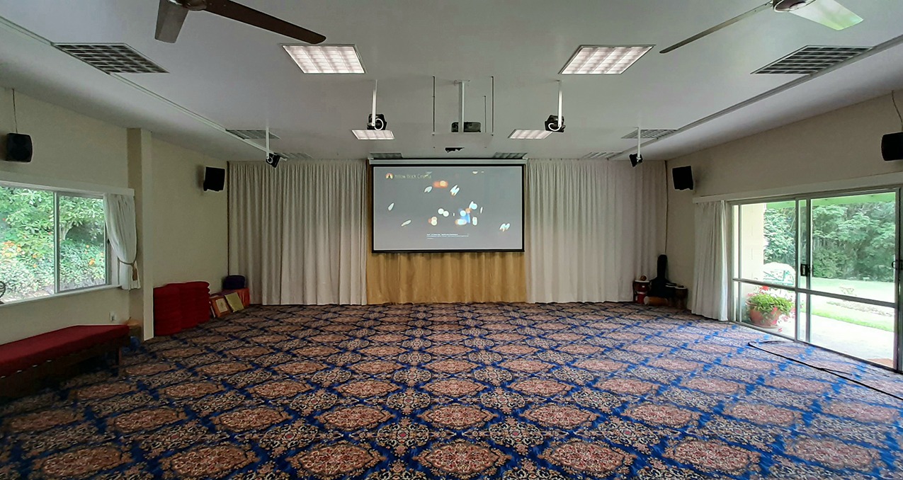 Hall in progress